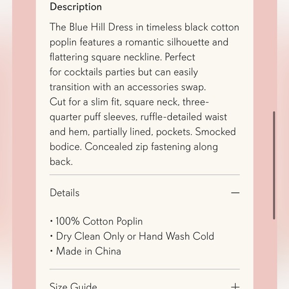 Cara Cara - Blue Hill Dress in Japanese Floral Red, 0 - Picture 7 of 13